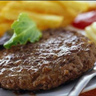 Hamburger con patatine