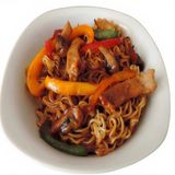 Tallarines Fritos Con Cerdo