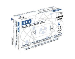 Manusi din latex, L, nepudrate, 100 buc