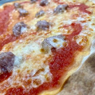 Pizze al pezzo rosse - salsiccia
