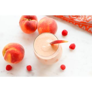 Peach Melba Boba Milkshake