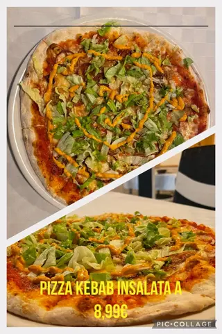 Kebab insalata (pizza)