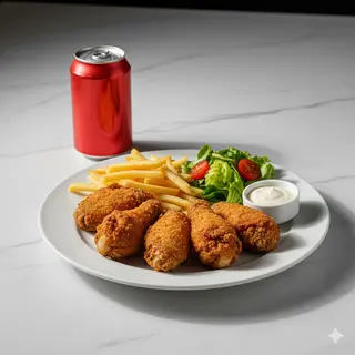 Menú Alitas (Ración)