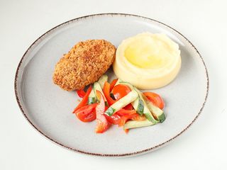 Котлета по-київськи з картопляним пюре (150/150/60g)