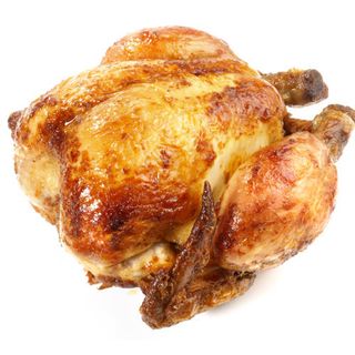 Menú Pollo Entero Brasa + Patatas + Arroz + Coca-Cola Botella (2 Lt.)