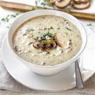Cream of mushroom soup