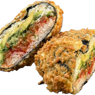 Sushi Burger z tatarem z łososia 