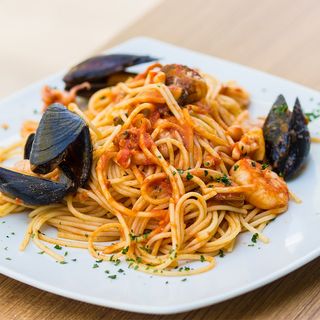 Spaghetti misto pesce