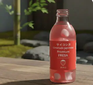 Limonada Japonesa Premium Fresa (250 Ml.)