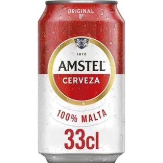 Cerveza Amstel lata (330ml.)