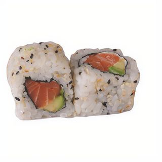 California de salmón con queso 