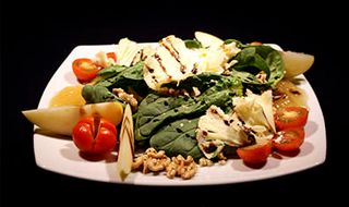 Ensalada queso tete de moine