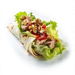 Ensalada La Crepe Con Salsa Rosa