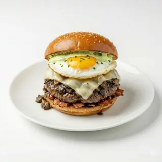 Hamburguesa Trufada