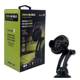 Maxmobile charge 2 qc bežićni punjač vent+vacum