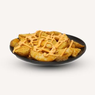 კარტოფილი მექსიკური სოუსით