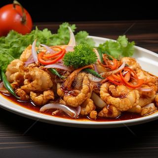 Calamares a la plancha estilo chino