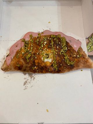 Calzone pistacchioso