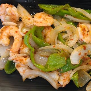 Gambas con sal y pimienta