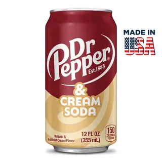 Напій Dr.Pepper Cream Soda газований з/б (0,355л)