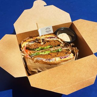 Burger de Seitan Vegetariano