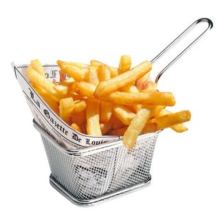 Grande porción de patatas fritas