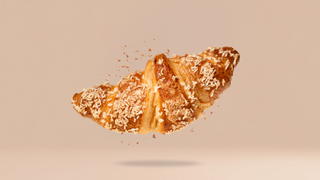 Croissant z cytrynowym kremem patissiere