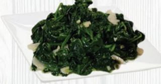 Spinaci aglio e olio