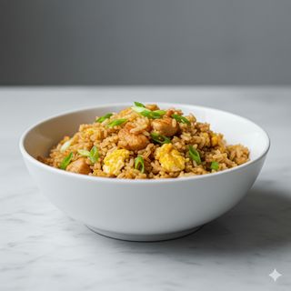 Riso saltato con pollo