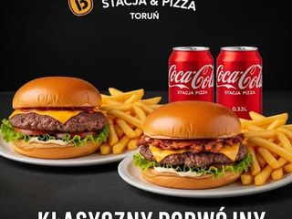 Zestaw cheeseburger mały
