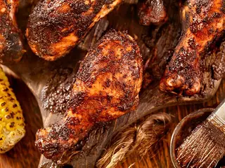 Quarter Jerk Chicken + Chips