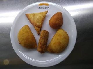 Box de aperitivos  salgados