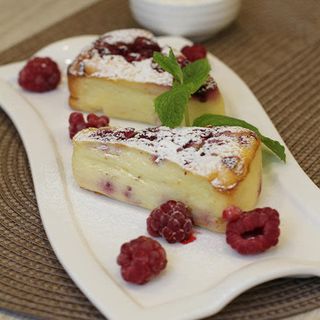 Запеканка со сметаной и джемом