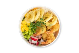 BUDDA BOWL - KREWETKI W PANKO