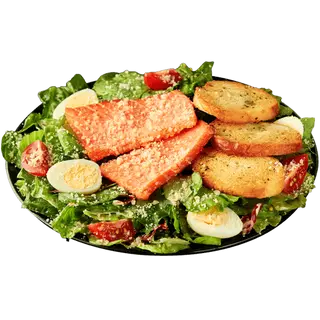 Салат Цезар з лососем (210г)
