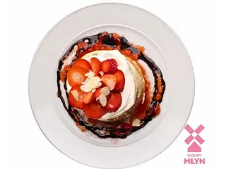 Pancakes Rozowy Strawberry