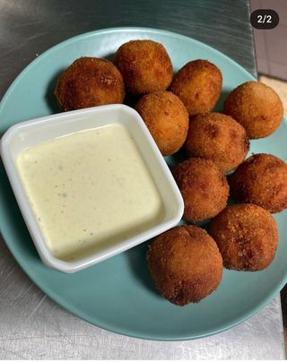 Tempura de Bolinhas de Alheira e Chouriço