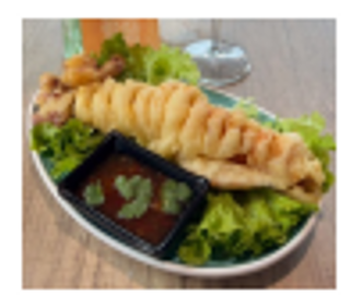 Calamari fritti intero