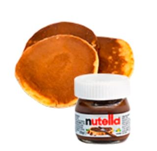 Pancakes Con Mini Tarro Nutella 2Uds.