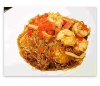 Spaghetti di soia marinara