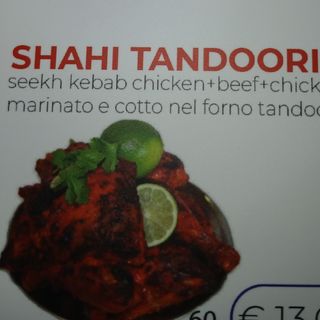 60 Shahi tandoori