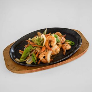 G5-Langostinos Teppanyaki 