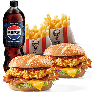 2x Grander + 2 x Frytki + Butelka Pepsi 0,85l
