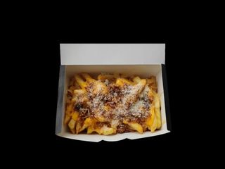 CHEESY CHEESE FRIES (Chicken)