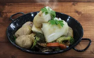 Bacalhau na Sertã com Batatinha Miúda