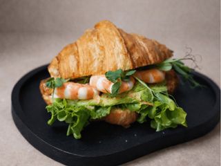 Avocado & Shrimp Croissant