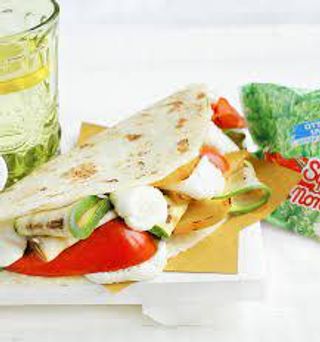 Ricotta di cestino 100 g, zucchine, melanzane, peperoni