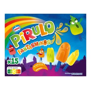 Helado Fantasmikos Pirulo Nestlé Sin Gluten 15 Ud.