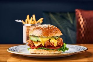 Avocado Crunchy Burger