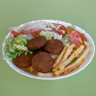 Menú falafel en Plato 